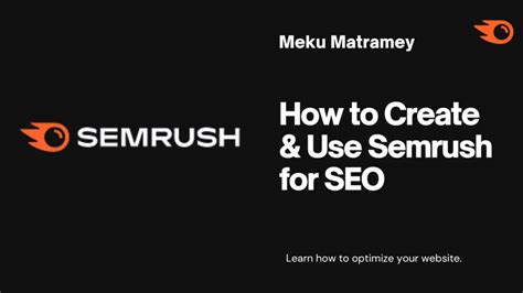 semru|how to use semrush.